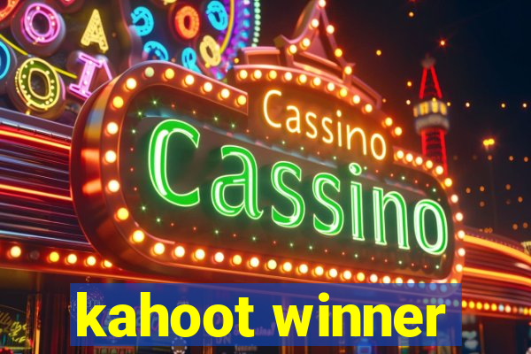 kahoot winner